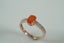 Fabulous 9ct RoseG Natural Orange Mexican Fire Opal & Diamond Ring Carousel 4