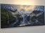 Caley James Hall Original Painting - Fiord Waterfall Carousel 11