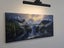 Caley James Hall Original Painting - Fiord Waterfall Carousel 14