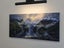 Caley James Hall Original Painting - Fiord Waterfall Carousel 16