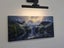 Caley James Hall Original Painting - Fiord Waterfall Carousel 17