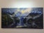 Caley James Hall Original Painting - Fiord Waterfall Carousel 18
