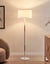 Sherwood Maddison Wood Accent Floor Lamp White Carousel 2