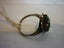 GREENSTONE & SILVER VINTAGE RING Carousel 1