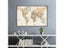 59*42cm Retro World Map Detailed Map Of Major Cities In Each Country Non-woven Carousel 5