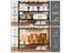 5 Tier Heavy Duty Shoe Storage Rack Carousel 9