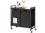 Laundry Hamper Basket with 2 Sorter and Wheels Carousel 3