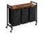 Laundry Hamper Basket with 3-Sorter and Wheels Carousel 3