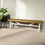 Byron Recycled Pine Bench Carousel 1