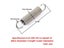 2Pcs Wire Diameter 0.8mm 1.0mm 1.2mm Stainless Steel Open Hook Tension Spring Carousel 1