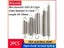 2Pcs Wire Diameter 0.8mm 1.0mm 1.2mm Stainless Steel Open Hook Tension Spring Carousel 3