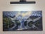 Caley James Hall Original Painting - Fiord Waterfall Carousel 13