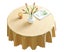 Waterproof microfiber tablecloths, round tablecloths for outdoor and interior Carousel 1