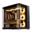 Jonsbo TK-2 Black ATX Hyperboloid Glass Mid-Tower Case Black Carousel 2