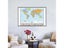 59x42cm A2 Size The World Map Of Various Countries Fine Canvas Waterproof Wall Carousel 6