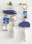 & Other Stories asymmetric crystal and baroque pearl earrings - new unworn Carousel 1