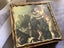 Antique wooden matchbox holder circa 1910 Carousel 5