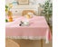 Dustproof outdoor tablecloths with fringes, crease free cotton linen tableclo Carousel 3