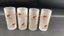 Rare Vintage Set of New Zealand Buzzy Bee Tall Drinking Glasses - W574 Carousel 1