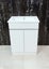 Vanity N600F in White Cabinet Vanity - 100% WaterProof - Lennox bathroom Carousel 2