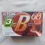 *NEW* TDK B60 3pk Blank Audio Cassette Tapes Carousel 2