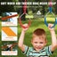 2x60 ft Ninja Warrior Obstacle Course Kids Outdoor Slackline 14 Obstacles Carousel 3