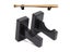 2Pcs Baseball Bat Stand Wooden Baseball Bat Display Holder Portable Wall Mount Carousel 3