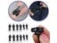 12pcs 3 Sizes Universal Instant Fix Zipper Repair Kit Replacement Zip Slider Carousel 3