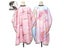 Children Hairdressing Cape Cartoon Waterproof Salon Barber Hair Wrap Dyeing Carousel 3