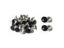 100sets 6-8mm Metal Double Cap Round Rivets Studs Collision Nail Spike Rock Carousel 1