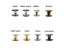 100sets 6-8mm Metal Double Cap Round Rivets Studs Collision Nail Spike Rock Carousel 7