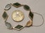 Antique Greenstone/Gold NZ Jewellery Carousel 5