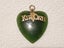 Antique Greenstone/Gold NZ Jewellery Carousel 7