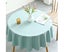 Waterproof microfiber tablecloths, round tablecloths for outdoor and interior Carousel 3