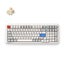 MCHOSE K99 V2 Tri-mode RGB Hot-Swappable Wireless Gaming Keyboard - Retro Whi... Carousel 1
