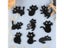 Cartoon Black Cat Badge Patches For Clothing Logo Accessories Decorative Patch Carousel 3