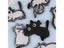 Cartoon Black Cat Badge Patches For Clothing Logo Accessories Decorative Patch Carousel 6