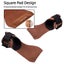 Cowhide Gym Gloves Grips Anti-Skid Weight Power Belt Lifting Pads Deadlift Carousel 5