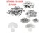 50Pcs/set 37mm Double-sided Key Chain Parts For Badge Machine 25mm 32mm Round Carousel 5