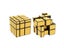 SENGSO Mirror Magic Cube 2x2 3x3 Golden Silver Magic Cubo Profession Puzzle Carousel 1
