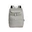 Elosung Grey Stylish Quilted Diaper Bag Backpack Large 17L Capacity Lightweight Carousel 1