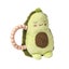 Mary Meyer Sweet Soothies Avocado Teether Rattle Carousel 1