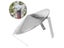 Stainles Steel Chimney Cap Exterior Wall Air Outlet Roof Pipe Exhaust Hood For Carousel 4