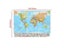 150x100cm World Map Wall Art Poster - English Painting Home Office Backdrop Carousel 5