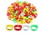 100PCS Poultry Foot Ring Adjustable Size Digital Chicken Leg Buckle Carousel 3