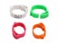 100PCS Poultry Foot Ring Adjustable Size Digital Chicken Leg Buckle Carousel 5
