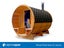 WOOD FIRED VISTA XL SAUNA - 6-8 PERSON OUTDOOR TRADITIONAL FINNISH SAUNA Carousel 2