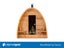 WOOD FIRED HUT SAUNA - 8 PERSON OUTDOOR TRADITIONAL FINNISH SAUNA Carousel 2