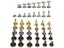 50Sets 5-12mm Metal Double Cap Rivets Stud Round Nail Rivet For Leathercraft Carousel 3