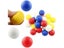 5Pcs Golf Ball PU Foam Solid Sponge Soft Ball Indoor Outdoor Practice Training Carousel 3